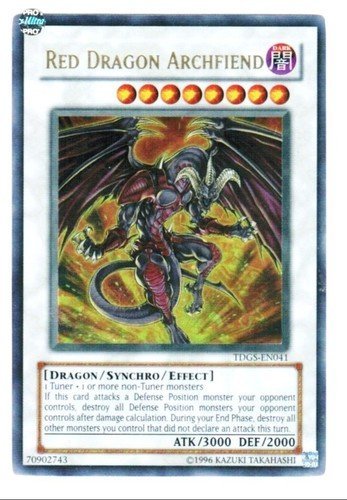 YU-GI-OH! - Red Dragon Archfiend (TDGS-EN041) - The Duelist Genesis - Unlimited Edition - Ultra Rare by von YU-GI-OH!