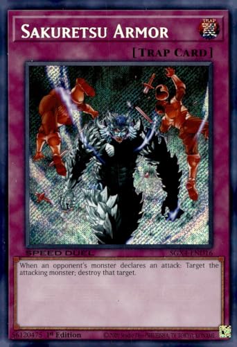 YU-GI-OH! Sakuretsu Armor (Secret Rare) - SGX4-END16 - Secret Rare - 1. Auflage von YU-GI-OH!