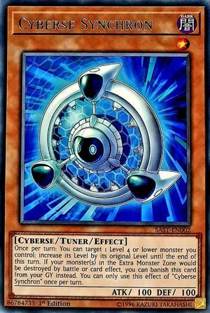 Yu-Gi-Oh! - Cyberse Synchron - SAST-EN002 - Savage Strike - First Edition - Rare von YU-GI-OH!