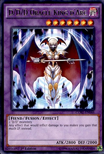 Yu-Gi-Oh! - D/D/D Oracle King d'Arc (CORE-EN046) - Clash of Rebellions - Unlimited Edition - Rare von YU-GI-OH!