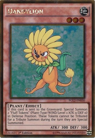 Yu-Gi-Oh! - Dandylion (PGL2-EN030) - Premium Gold: Return of the Bling - 1st Edition - Gold Rare von YU-GI-OH!