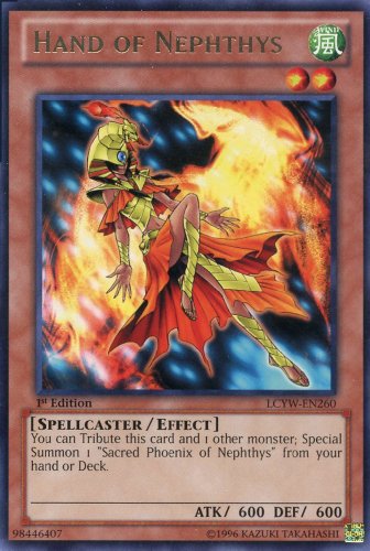 Yu-Gi-Oh! - Hand of Nephthys (LCYW-EN260) - Legendary Collection 3: Yugi's World - 1st Edition - Rare von YU-GI-OH!