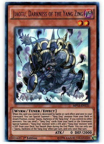 Yu-Gi-Oh! - Jiaotu, Darkness of the Yang Zing (MP15-EN151) - Mega-Pack 2015 - 1st Edition - Ultra Rare by YU-GI-OH! by YU-GI-OH! Yu-Gi-Oh! von YU-GI-OH!