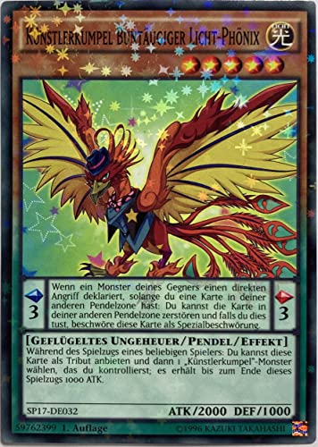 YU-GI-OH! Künstlerkumpel Buntäugiger Licht-Phönix 1. Auflage SP17-DE032 | Starfoil | Deutsch | NM von YU-GI-OH!