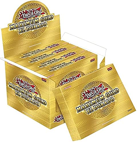 Yu-Gi-Oh! Maximum Gold El Dorado Booster Sealed Display Box: 5 Mini-Boxes (20 Total Booster Packs!) von Yu Gi Oh