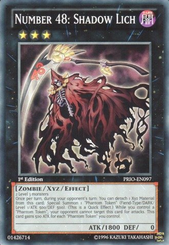Yu-Gi-Oh! - Number 48: Shadow Lich (PRIO-EN097) - Primal Origin - 1st Edition - Common von YU-GI-OH!