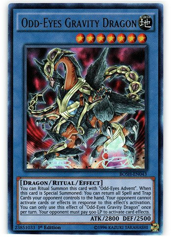 Yu-Gi-Oh! - Odd-Eyes Gravity Dragon (BOSH-EN043) - Breakers of Shadow - 1st Edition - Ultra Rare by Yu-Gi-Oh! von YU-GI-OH!