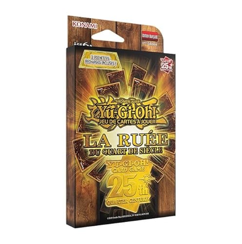 Yu-Gi-Oh! Pack mit 3 Boosterpacks: Der Ruée des Viertels des Jahrhunderts – französische Version Yu-Gi-Oh! Pack mit 3 Boosterpacks: Der Ruée des Viertels des Jahrhunderts – französische Version von YU-GI-OH!