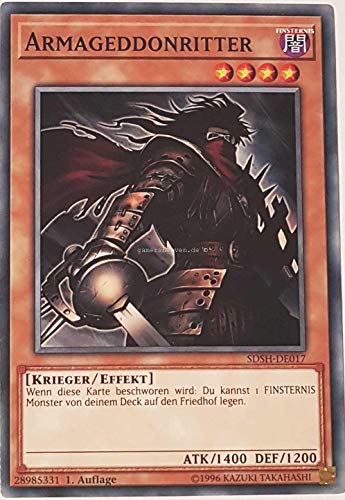 Yu-Gi-Oh SDSH-DE017 Armageddonritter Common Deutsch 1. Auflage Yu-Gi-Oh SDSH-DE017 Armageddonritter Common Deutsch 1. Auflage von YU-GI-OH!