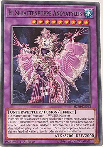 Yu-Gi-Oh SDSH-DE043 EL Schattenpuppe Anoyatyllis Common Deutsch 1. Auflage Yu-Gi-Oh SDSH-DE043 EL Schattenpuppe Anoyatyllis Common Deutsch 1. Auflage von YU-GI-OH!