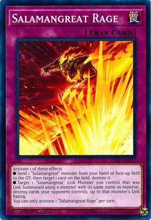 Yu-Gi-Oh! - Salamangreat Rage - SDSB-EN032 - Common - 1st Edition - Structure Deck: Soulburner von YU-GI-OH!