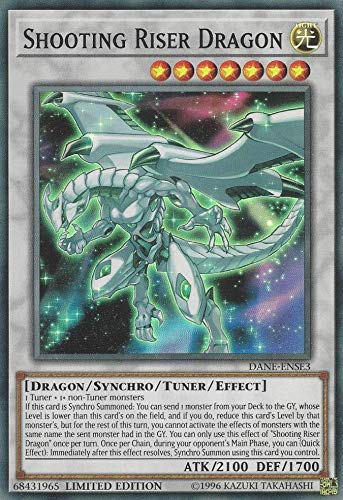 Yu-Gi-Oh! - Shooting Riser Dragon - DANE-ENSE3 - Super Rare - Limited Edition - Dark Neostorm: Special Edition von YU-GI-OH!
