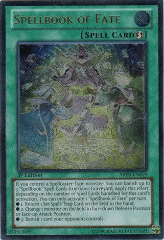Yu-Gi-Oh! - Spellbook of Fate (ABYR-EN059) - Abyss Rising - 1st Edition - Ultimate Rare von YU-GI-OH!