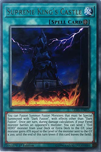 Yu-Gi-Oh! - Supreme King's Castle - LED5-EN015 - Rare - 1st Edition - Legendary Duelists: Immortal Destiny von YU-GI-OH!