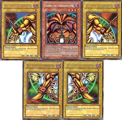 YuGiOh-Karte, 100 Stück Seltene Karten Inklusive Garantierter Exodia von yu-gi-oh