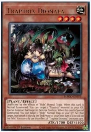 yugioh - Traptrix Dionaea MAGO-EN075 Gold Rare 1. Auflage - Maximum Gold von YU-GI-OH!