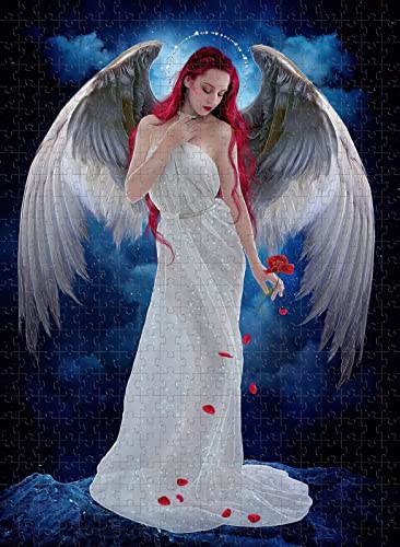 Erwachsenes 3000-teiliges Puzzle aus Holz Angel Rose Qualitätspuzzle Kinder Spielzeug für Erwachsene von YU GONG FANG