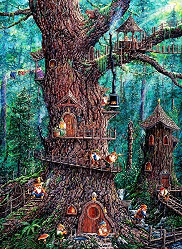 Holzpuzzle mit 3000 Teilen, Cartoon-Baum, herausforderndes Puzzle Holzpuzzle mit 3000 Teilen, Cartoon-Baum, herausforderndes Puzzle von YU GONG FANG