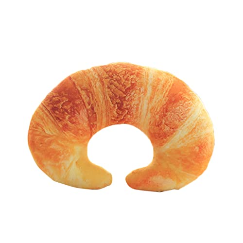 YUBEIER Simulation Brot-Form-Kissen, Weiches Croissant-U-Form-Kissen, Lustige Essenskissen-Spielzeuge, Nackenkissen for Zuhause, Festival, Nickerchen, Plüschtier-Dekoration YUBEIER Simulation Brot-Form-Kissen, Weiches Croissant-U-Form-Kissen, Lustige Essenskissen-Spielzeuge, Nackenkissen for Zuhause, Festival, Nickerchen, Plüschtier-Dekoration von YUBEIER