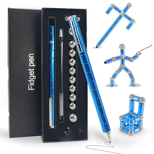 YUDANSI Dekompressions-Magnetstift, Stressabbau Zappelspielzeug für Kinder Erwachsene, Angst Entlastungs Hand Sensor Spielzeug, Weihnachts Geburtstagsparty Taschenfüller Geschenke für Jungen Mädchen YUDANSI Dekompressions-Magnetstift, Stressabbau Zappelspielzeug für Kinder Erwachsene, Angst Entlastungs Hand Sensor Spielzeug, Weihnachts Geburtstagsparty Taschenfüller Geschenke für Jungen Mädchen von YUDANSI