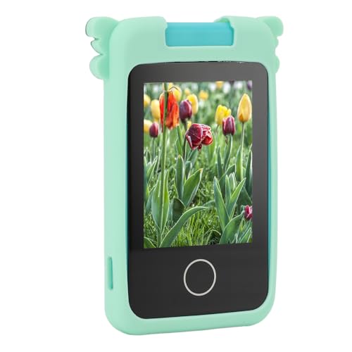 Kids Smartphone, Dinosaurier -Cartoon -Touchscreen -Smartphone mit 1080p -Kamera, Musikspieler für 3 4 5 6 7 8 Jahre Alte Mädchen und Jungen, Kleinkindspielzeuglernen -Telefon von YUEHISY