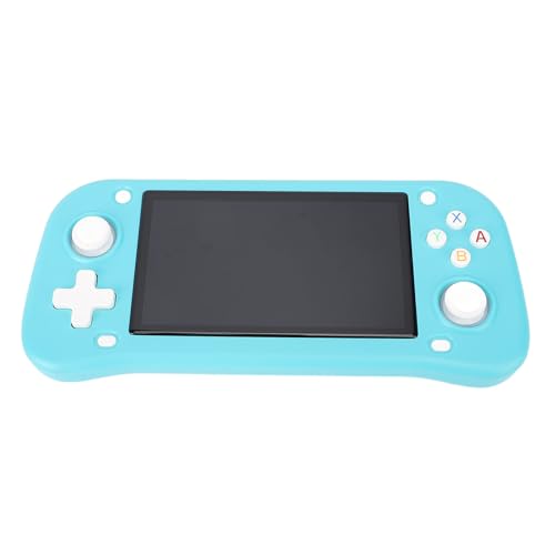 Retro Handheld Gaming -Konsole mit 4,3 Zoll Bildschirm, Dual Joystick -Design, Vorinstallierter Spielekonsole, Support 30+ Emulatoren HD Output für Heimreise (Blue) von YUEHISY