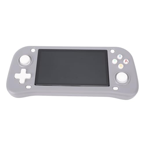 Retro Handheld Gaming -Konsole mit 4,3 Zoll Bildschirm, Dual Joystick -Design, Vorinstallierter Spielekonsole, Support 30+ Emulatoren HD Output für Heimreise (Grey) von YUEHISY
