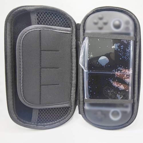 YUEHISY Tragenkoffer für RG35XX / RG35XXSP / RGB30 / Trimui Smart Pro, Tragbare Speicherorganisator für Retro -Handheld -Spielekonsolen (A) von YUEHISY