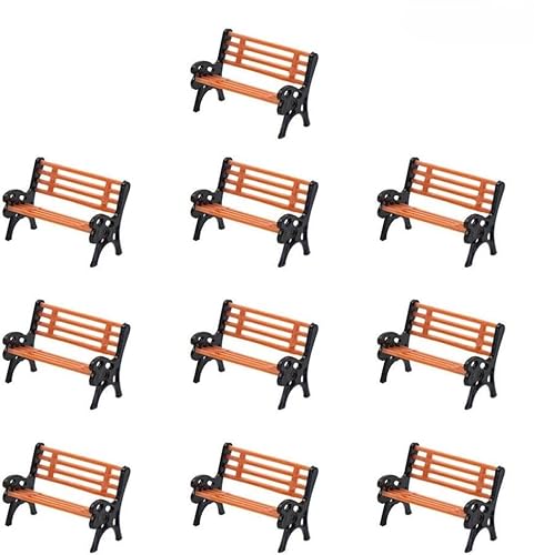 YUETTYY 10PCS freizeit stuhl sofa bank, 1:87 maßstab bank zug eisenbahn layout straße park layout, modelleisenbahn HO TT eisenbahn YUETTYY 10PCS freizeit stuhl sofa bank, 1:87 maßstab bank zug eisenbahn layout straße park layout, modelleisenbahn HO TT eisenbahn von YUETTYY