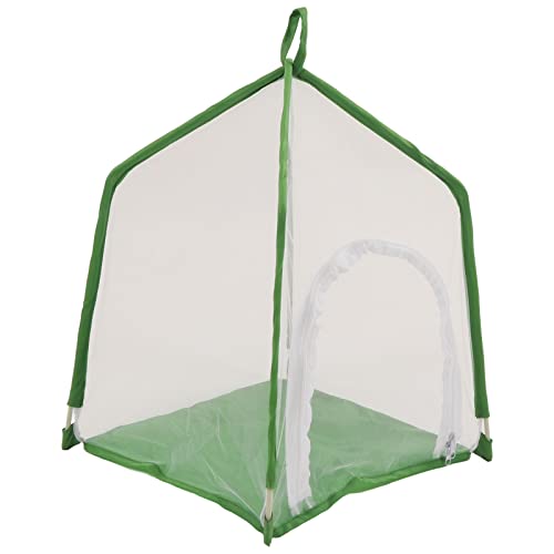 YUEYASHUX Haus geformte Kreatur Cage Exquisite Zier-Garten kagen Wissenschaft Bildungs Experiment Weiß Grün Polyester Mesh YUEYASHUX Haus geformte Kreatur Cage Exquisite Zier-Garten kagen Wissenschaft Bildungs Experiment Weiß Grün Polyester Mesh von YUEYASHUX