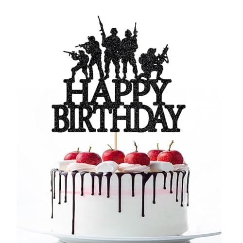 YUEcthynous Militärisches Kuchen Dekoration,Camouflage Geburtstag Kuchen Topper,Camouflage-Thema,Happy Birthday Topper für Kinder Geburtstags- und Rentenpartys Dekoration Supplies YUEcthynous Militärisches Kuchen Dekoration,Camouflage Geburtstag Kuchen Topper,Camouflage-Thema,Happy Birthday Topper für Kinder Geburtstags- und Rentenpartys Dekoration Supplies von YUEcthynous