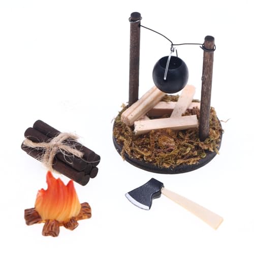1:12 Skala Küchengeschirr Hanging Cesson Totend Play Kid Kochgeschirr Kessel Realistisches Brennholzmodell Für Puppenhäuser 1:12 Skala Küchengeschirr Hanging Cesson Totend Play Kid Kochgeschirr Kessel Realistisches Brennholzmodell Für Puppenhäuser von YUGSHNKFC
