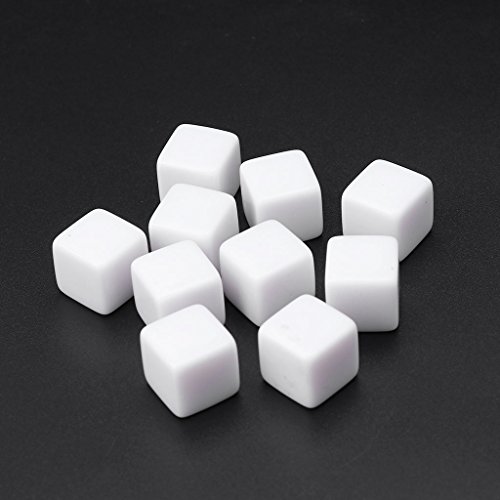 14 mm Acryl, 6-seitig, für Familienfeiern, Spiele, Druck für Kinder, 10 Stück 14 mm Acryl, 6-seitig, für Familienfeiern, Spiele, Druck für Kinder, 10 Stück von YUGSHNKFC