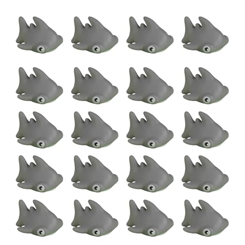 20pcs Miniaturfischbad Spielzeug Schwimmendes Gummispielzeug Für Kleinkindbad Genuss von YUGSHNKFC