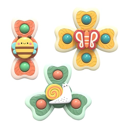 3pcs Cartoon Spinner Saugnapfspielzeug Zum Lustigen Rotierenden Spinner Set Für Baby Highcharchair Safe Teether Badeziel Aktivität Spielzeug 3pcs Cartoon Spinner Saugnapfspielzeug Zum Lustigen Rotierenden Spinner Set Für Baby Highcharchair Safe Teether Badeziel Aktivität Spielzeug von YUGSHNKFC