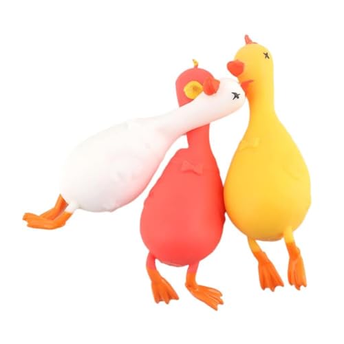 YUGSHNKFC 7.5in Squeeze Toy Duck Zimt Toy Realistic Animal Party Gunst Druckfreigabespielzeug Für Erwachsene Entenliebhaber Lustiges Geschenk von YUGSHNKFC
