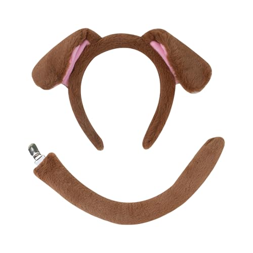 Halloween-Hunde-Cosplay-Zubehör, inklusive Stirnband, Hundeschwanz, Nase, Fliege, Rock für Kinder und Erwachsene, Halloween-Rollenspiele Halloween-Hunde-Cosplay-Zubehör, inklusive Stirnband, Hundeschwanz, Nase, Fliege, Rock für Kinder und Erwachsene, Halloween-Rollenspiele von YUGSHNKFC