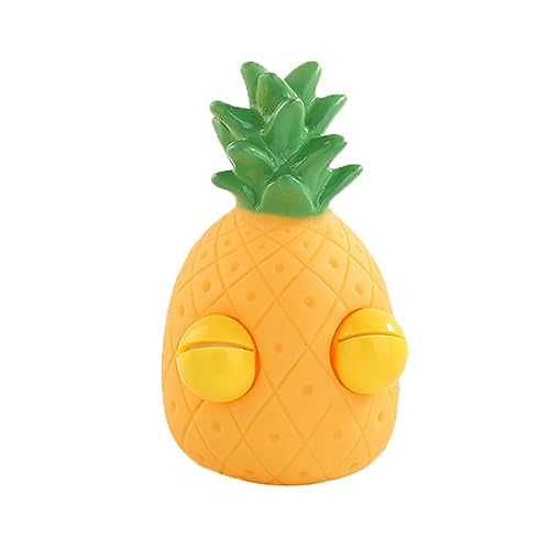 YUGSHNKFC Handspielzeug Ananas Zappel Mit Eyepop Entlüftungsspielzeug Neuheit Spielzeug Für Erwachsene Stressabbau Dekompress Spielzeugparty Gunst von YUGSHNKFC