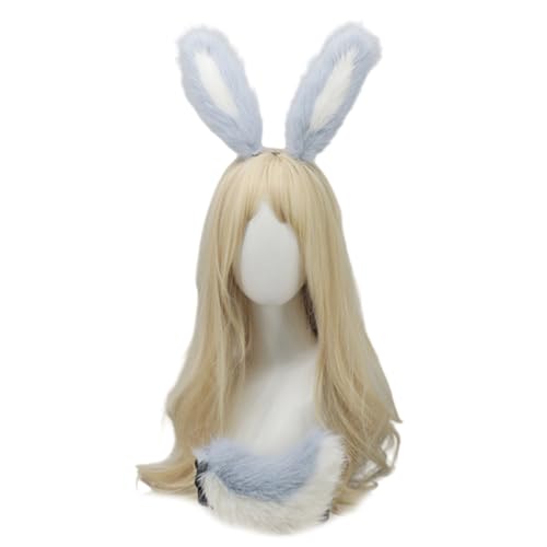 Kaninchen Schwanz Mit Haarbandset Schöne Tierische Schwanz Kaninchen Ohrkopfbedecke Halloween Kostümzubehör Für Frau Kaninchen Schwanz Mit Haarband Set Plüsch Tiere Schwanz Kaninchen Ohren Für Frau von YUGSHNKFC