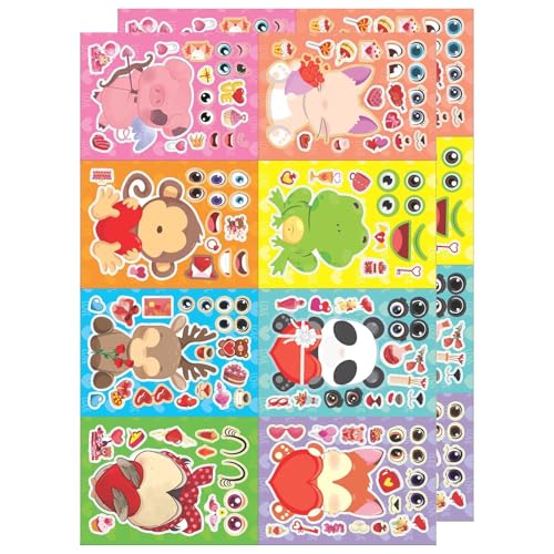 Kinder Puzzle Aufkleber Cartoon Thema Aufkleber Jungen Mädchen Cartoon Kätzchen Tieraufkleber Puzzle Kinder Puzzle Aufkleber Cartoon Thema Aufkleber Jungen Mädchen Cartoon Kätzchen Tieraufkleber Puzzle von YUGSHNKFC