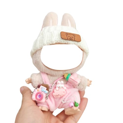 Miniatur-Puppen-Kostüm-Kollektion mit passendem Hut und 3 dekorativen Teilen für 15 17 cm große Stofftiere Miniatur-Puppen-Kostüm-Kollektion mit passendem Hut und 3 dekorativen Teilen für 15 17 cm große Stofftiere von YUGSHNKFC