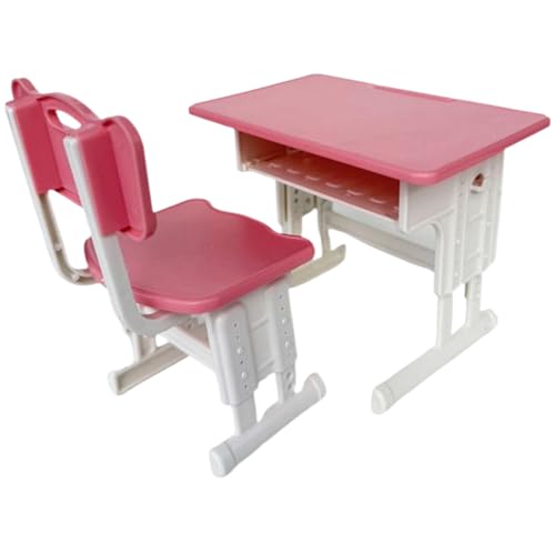 Miniature Dollhouses School Desk Und Stuhl Setzen Realistische Schulzubehör Für Kreatives Spiel Und Sammler Miniature Dollhouses School Desk Und Stuhl Setzen Realistische Schulzubehör Für Kreatives Spiel Und Sammler von YUGSHNKFC