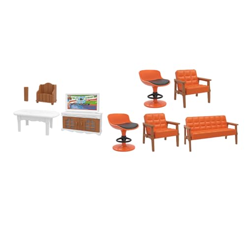 Miniaturmöbel Set Für 1/12 Dollhouses Esszimmer Küche Badezimmer Wohnzimmer Mit Zubehör Für Szene Dekore Miniaturmöbel Set Für 1/12 Dollhouses Esszimmer Küche Badezimmer Wohnzimmer Mit Zubehör Für Szene Dekore von YUGSHNKFC