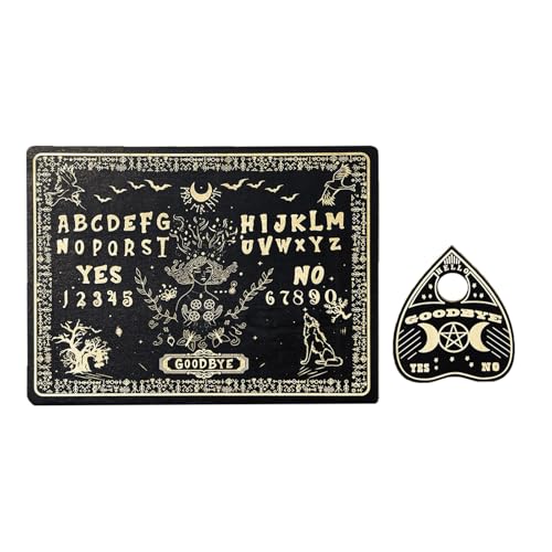 Pendelwilderei Windermotiven Board Holz Talking Board Mit Planchette Spirits Board Game Metaphysical Message Board Pendelwilderei Windermotiven Board Holz Talking Board Mit Planchette Spirits Board Game Metaphysical Message Board von YUGSHNKFC