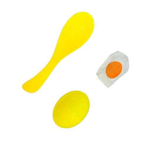 Plastik Eggs Relays Race Game Set Für Kinder Freien Ausbalancieren Mit Spoons Set von YUGSHNKFC