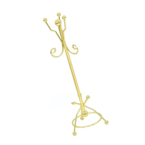 Puppenhaus Mantelstand Goldener Kleidung Rack 1:12 Model Spielzeug Teenager Mädchen Dollhouses Tun Als Spielen Puppenhaus Mantelstand Goldener Kleidung Rack 1:12 Model Spielzeug Teenager Mädchen Dollhouses Tun Als Spielen von YUGSHNKFC