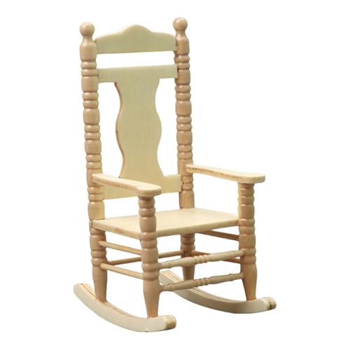 Realistischer Vintage Schaukelstuhl Realistisches Totendspiel Für Kinder Rollen Schauspielstuhl Modell Spielzeug 1:12 Puppenhaus Realistischer Vintage Schaukelstuhl Realistisches Totendspiel Für Kinder Rollen Schauspielstuhl Modell Spielzeug 1:12 Puppenhaus von YUGSHNKFC