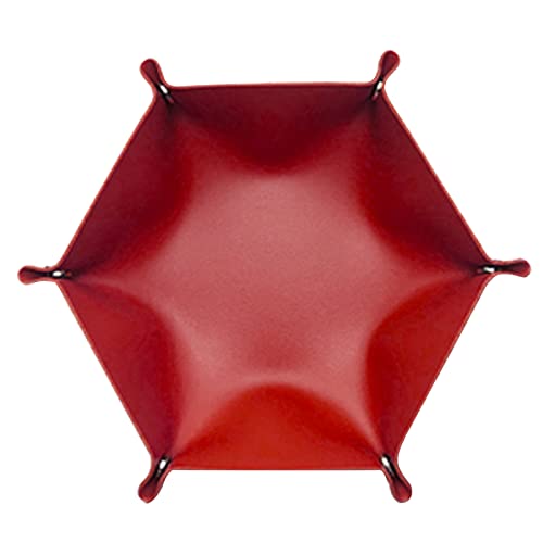Tragbares Tablett, zusammenklappbarer Mattenhalter, Aufbewahrungsbox für Rollspiele, Metall, Rolltablett, PU-Leder Tragbares Tablett, zusammenklappbarer Mattenhalter, Aufbewahrungsbox für Rollspiele, Metall, Rolltablett, PU-Leder von YUGSHNKFC