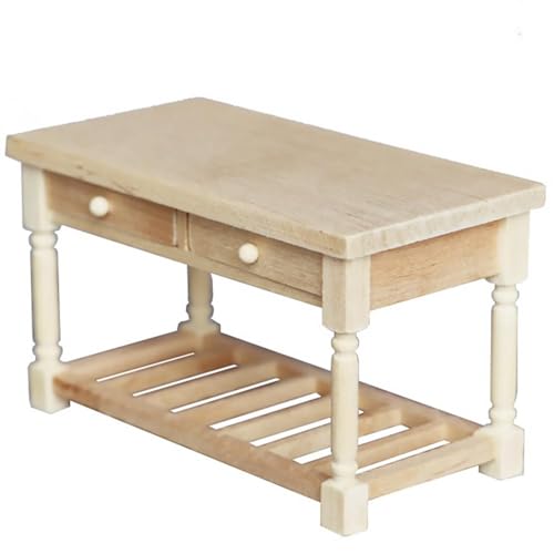 YUGSHNKFC 1/12 Skala Miniatur Holzschreibtischmodell Für Dollhouses Dekoration Realistisches Möbelhandwerk Accessoire YUGSHNKFC 1/12 Skala Miniatur Holzschreibtischmodell Für Dollhouses Dekoration Realistisches Möbelhandwerk Accessoire von YUGSHNKFC