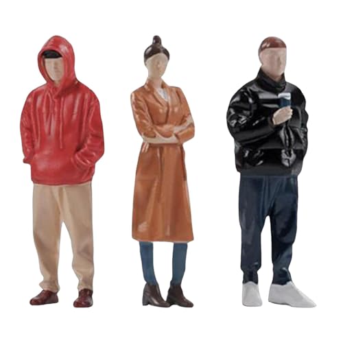 YUGSHNKFC 1/32 Skala Miniaturfiguren Robuste Harzmodelle Ornament Winzige Stehende Menschen Für Erwachsene Kinder Täglich Verwenden 3 Stücke YUGSHNKFC 1/32 Skala Miniaturfiguren Robuste Harzmodelle Ornament Winzige Stehende Menschen Für Erwachsene Kinder Täglich Verwenden 3 Stücke von YUGSHNKFC